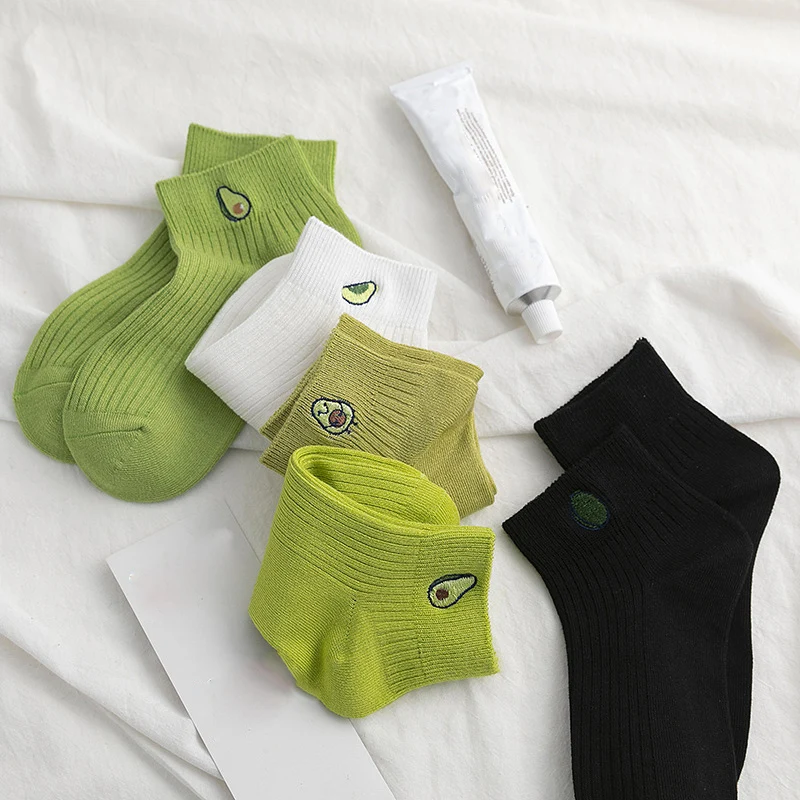 

2020 Fashion Summer Women Socks Cotton Casual Girl Student Casual Breathable Sox Short Socks For Lady