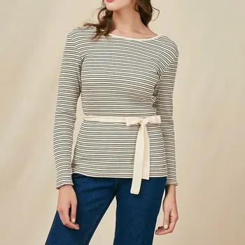 

Women Sweaters Women's Pinstripe Top