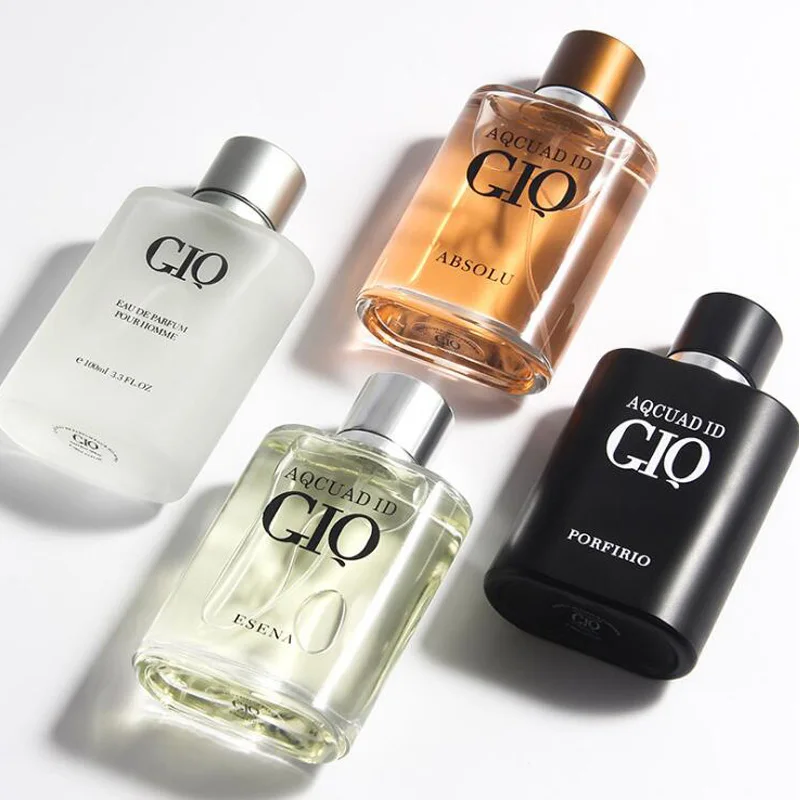 4 типа 100 мл Оригинал GIQ джентльмен духи классическая коробка Parfum Masculino свежий аромат тела спрей стеклянная бутылка мужские духи