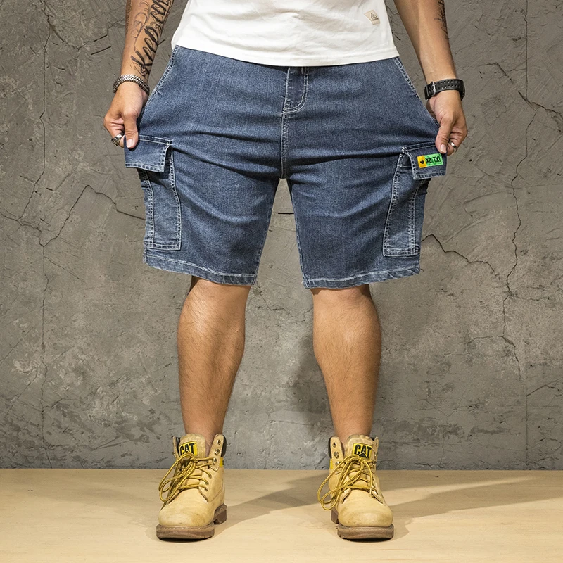 Blue Denim Shorts 