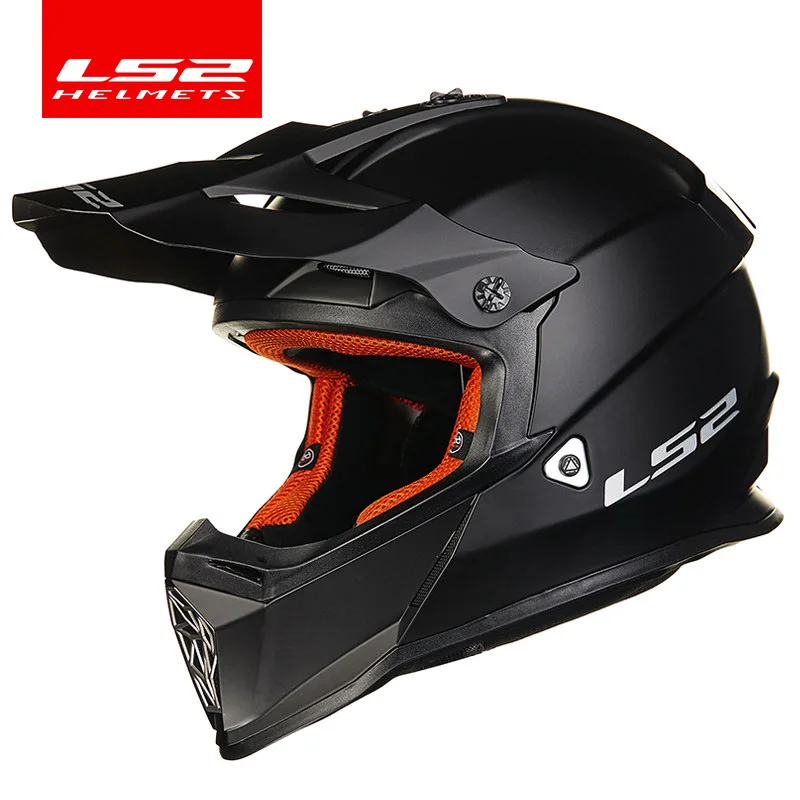 Подлинный LS2 MX437 шлем для гонок по бездорожью, мотоциклетный шлем, шлем для мотокросса