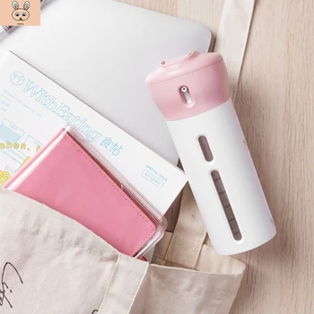 

Travel Dispenser Shampoo Lotion Shower Gel Soap Bottle Accessories 4 In 1 Empty Sub-Bottle Press Container Refillable Bottle
