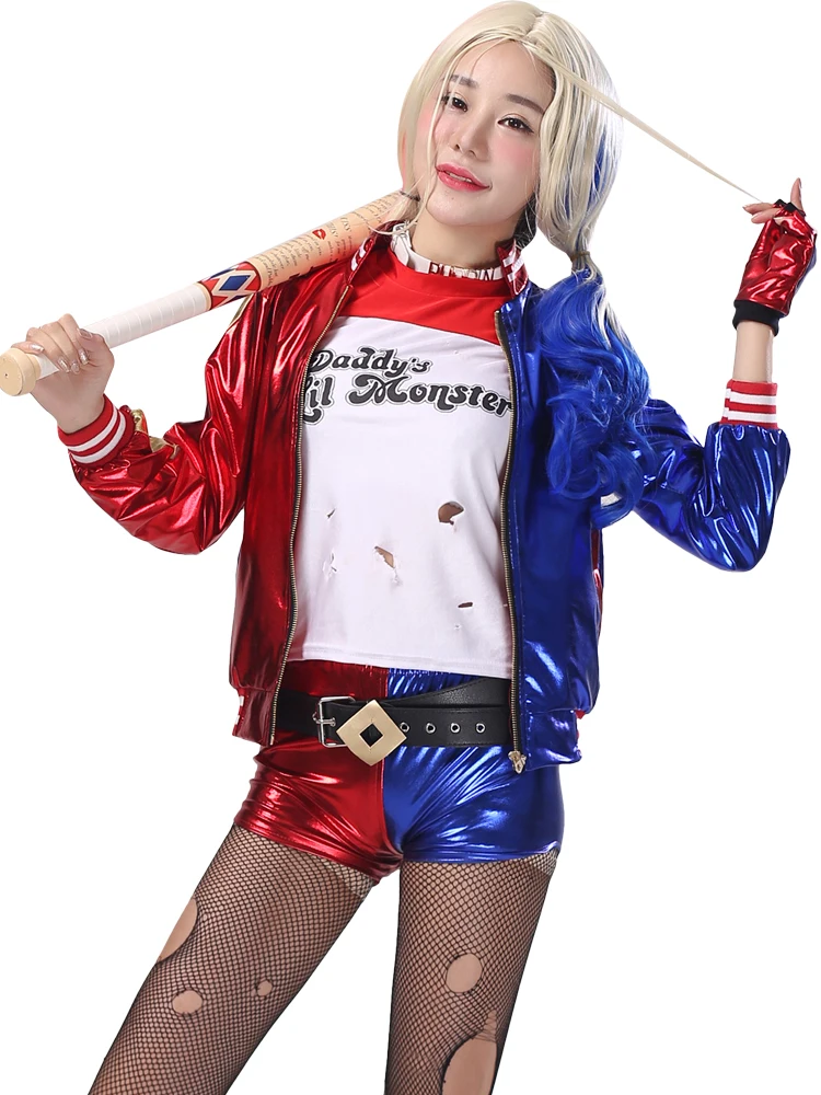 Хэллоуин самоубийц женский отряд Харли Квин Монстр кобура на ремень браслет все