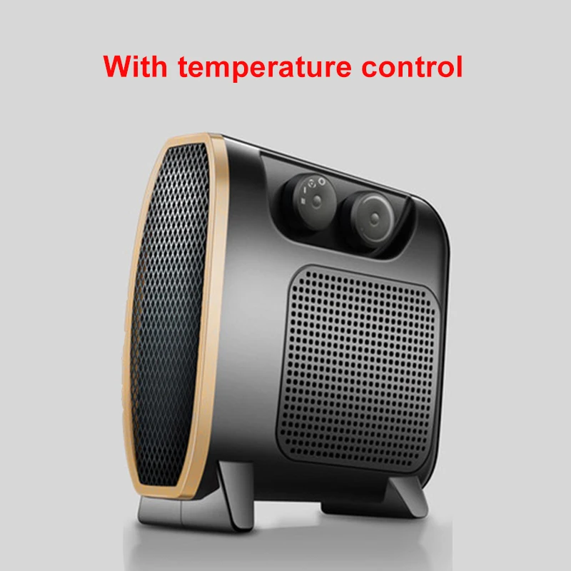 1500W AdjustableThermostat Electric Heater Portable Air Warmer Energy Saving Air Blower Fan for Winter Indoor Heating Camping - Цвет: As shown