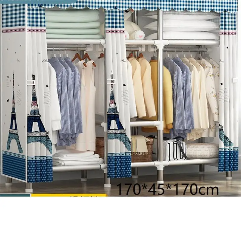 Version R Туалетный шкаф Ropero Placard De Range Chambre Gabinete Armadio Closet Guarda Roupa Mueble мебель для спальни шкаф - Цвет: Version R