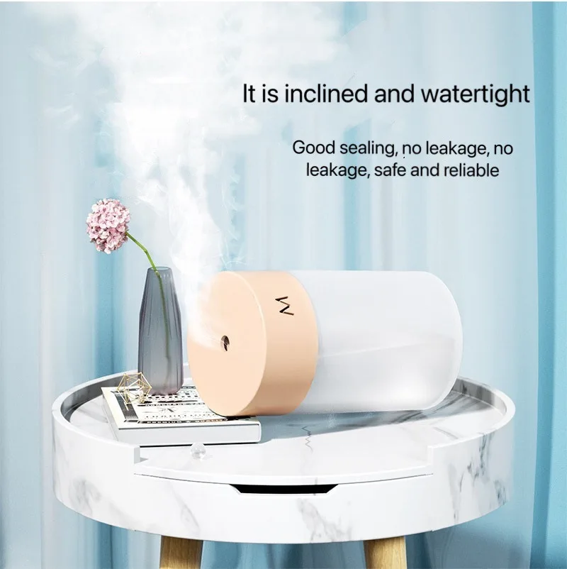 2022 260ML AirHumidifier Ultrasonic Mini Aromatherapy Diffuser Portable Sprayer USB Essential Oil Atomizer LED Lamp for Home Car