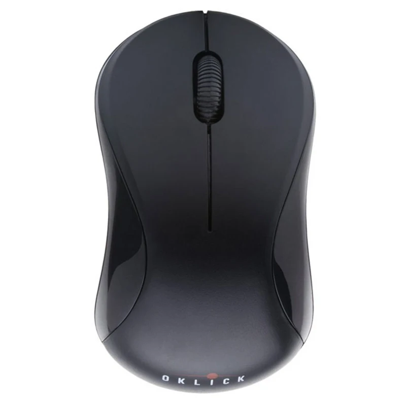Мышь OKLICK 605SW, беспроводная, USB, черный