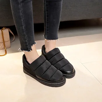 

Snow boots men and women new winter couple short tube plus suede cotton shoes boots snow cotton