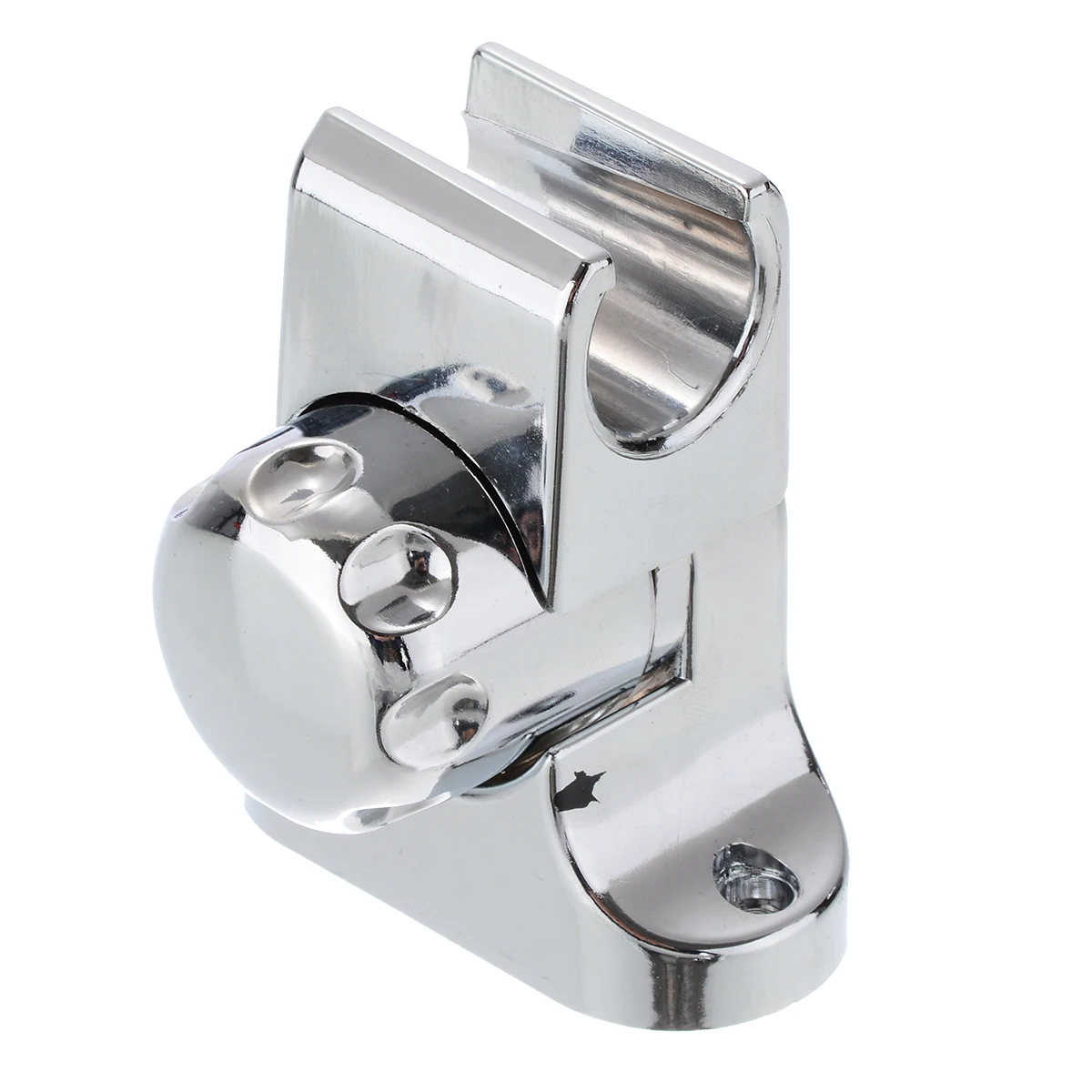 1pcs 8 x 7.3cm Adjustable Chrome ABS Silver Bathroom Shower Head Holder Stand Wall Mounted Bracket Bathroom Fixtures