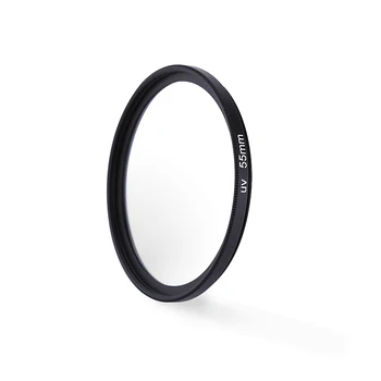 

UV Filter 55mm Camera Lens Accessories Threads Len Filters UV Ultra-Violet Glass Lens Protector For Nikon Camera