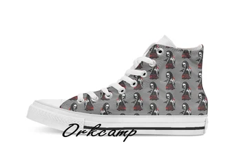 

Victims Aren t we all Custom Casual High Top lace-up Canvas shoes sneakers Drop shipping