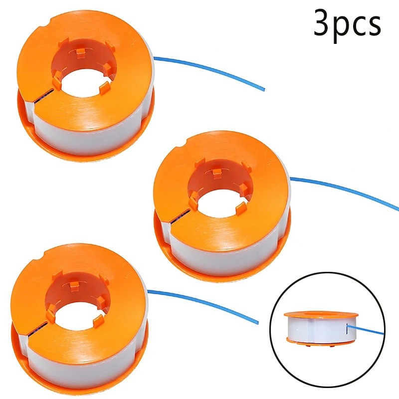 Grass Trimmer Line,Grass Rope Mower Accessories 3PCS Lawn Mower Trimmer Spool & Line Kit For Bosch ART 23 Combitrim Comfort & Easytrim Strimmer Grass Cutter Repair Accessories