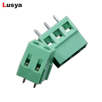 

10 PCS KF128 High-quality Copper feet PCB welding terminal blocks 2Pin/3Pin Copper Pin T1653