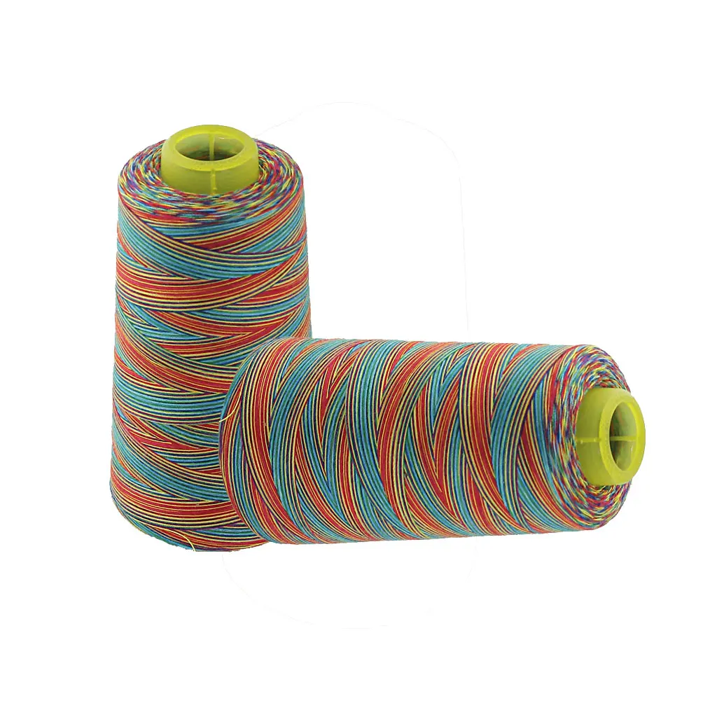 3000Yds Cone Thread All Purpose Sewing Thread Polyester Spools Overlock