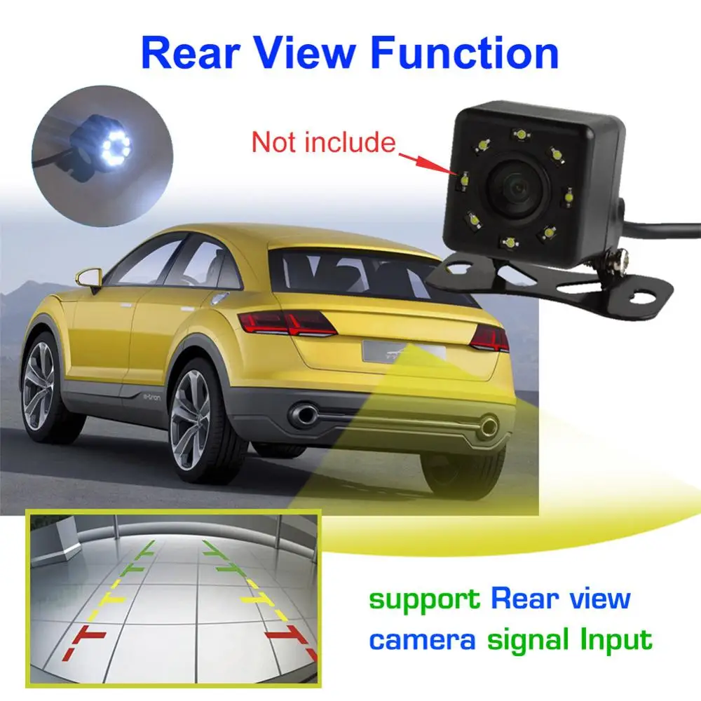 

MP5 car player with Carplay In-Dash Car Stereo Bluetooth Car Radio 7" Screen Steering Wheel Remote Control Stereo Audio System