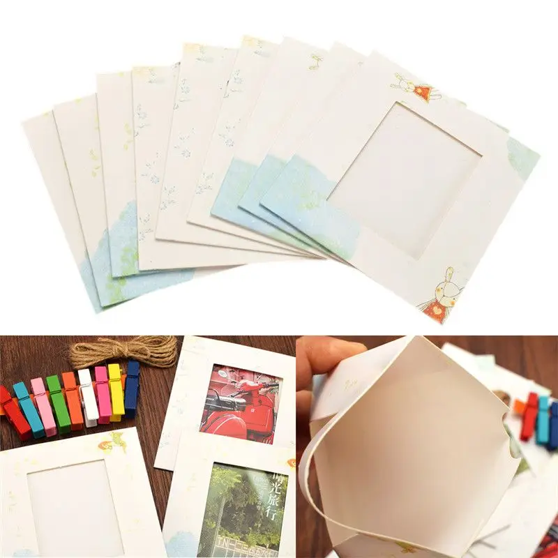 3inch-Paper-Photo-Frame-Cadre-Photo-Murale-Bilderrahmen-Fotorahmen-Decorative-Wall-Frames-Marcos-Fotos-Para-Pared