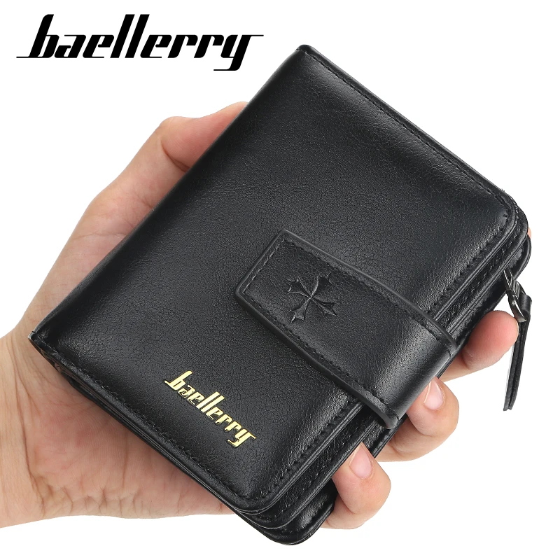 Baellerry многофункциональный бумажник мужские кожаные кошельки кошелек Короткий