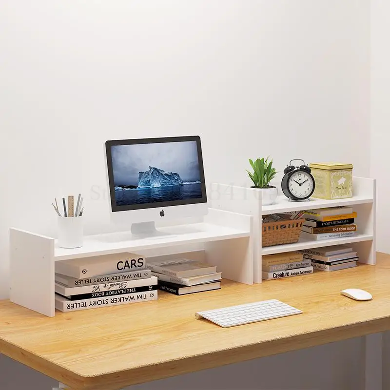 Desktop Pad Computer Heightening Rack Office Desktop Keyboard Storage Shelf Screen Display Heightening Bracket