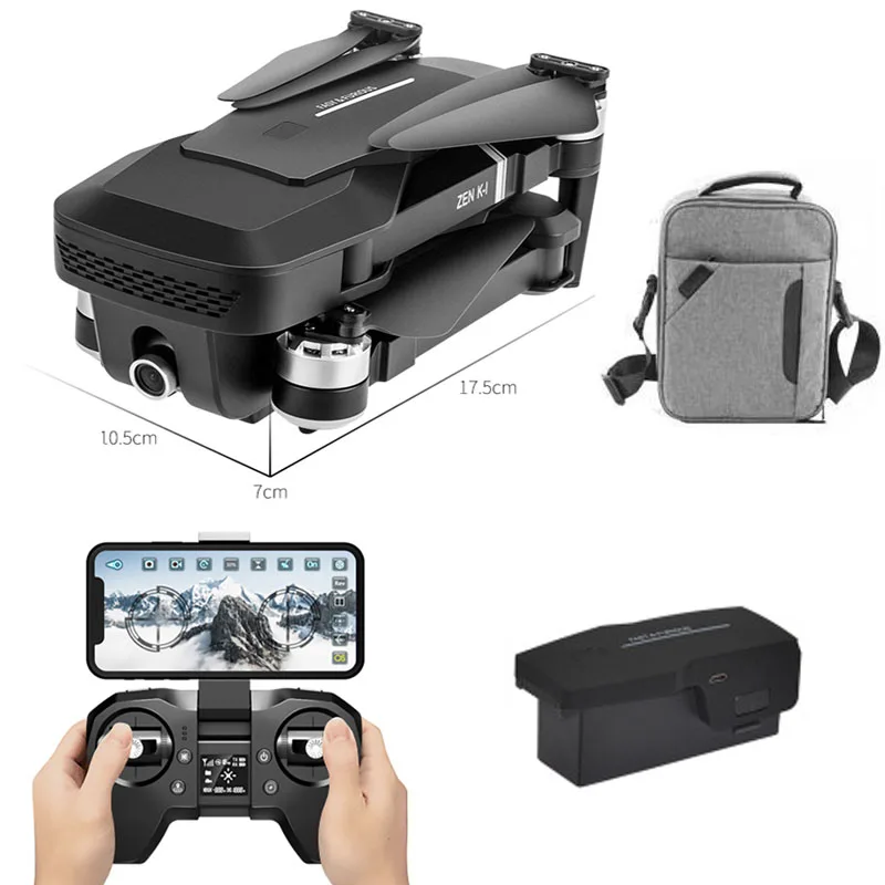 OTPRO мини складной 4K камера профессиональный Дрон gps вертолет бесщеточный двигатель, Квадрокоптер 1080P wifi FVP игрушки в подарок - Цвет: DRONE 1 battery