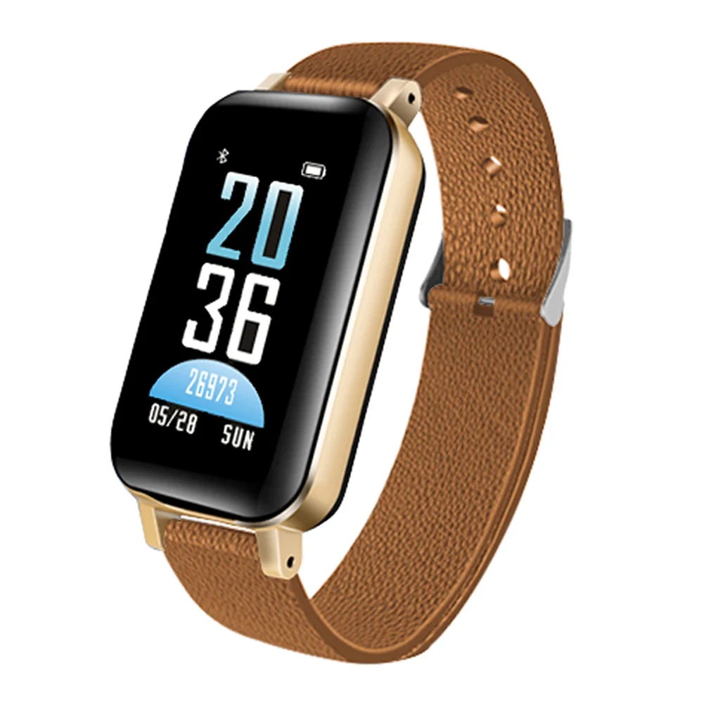  Men Women Smart Bracelet with Earphones Sports Heart Rate Sleeping Monitoring SP99 - 4000087962897