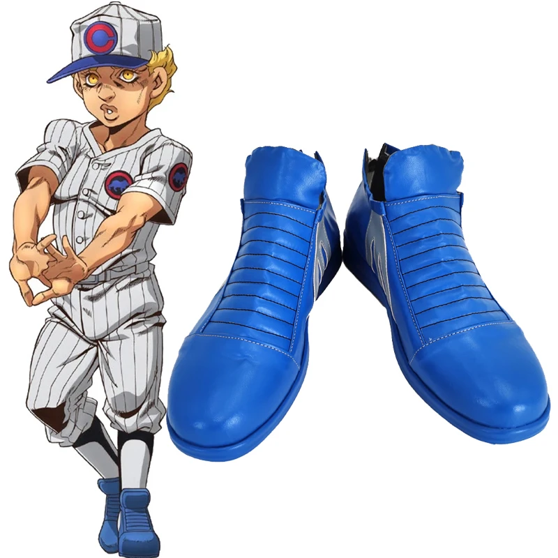 

Anime Jojo‘s Bizarre Adventure Stone Ocean Emporio Alniño Cosplay Costume shoe Outfits Halloween Carnival shoe women men 35-46