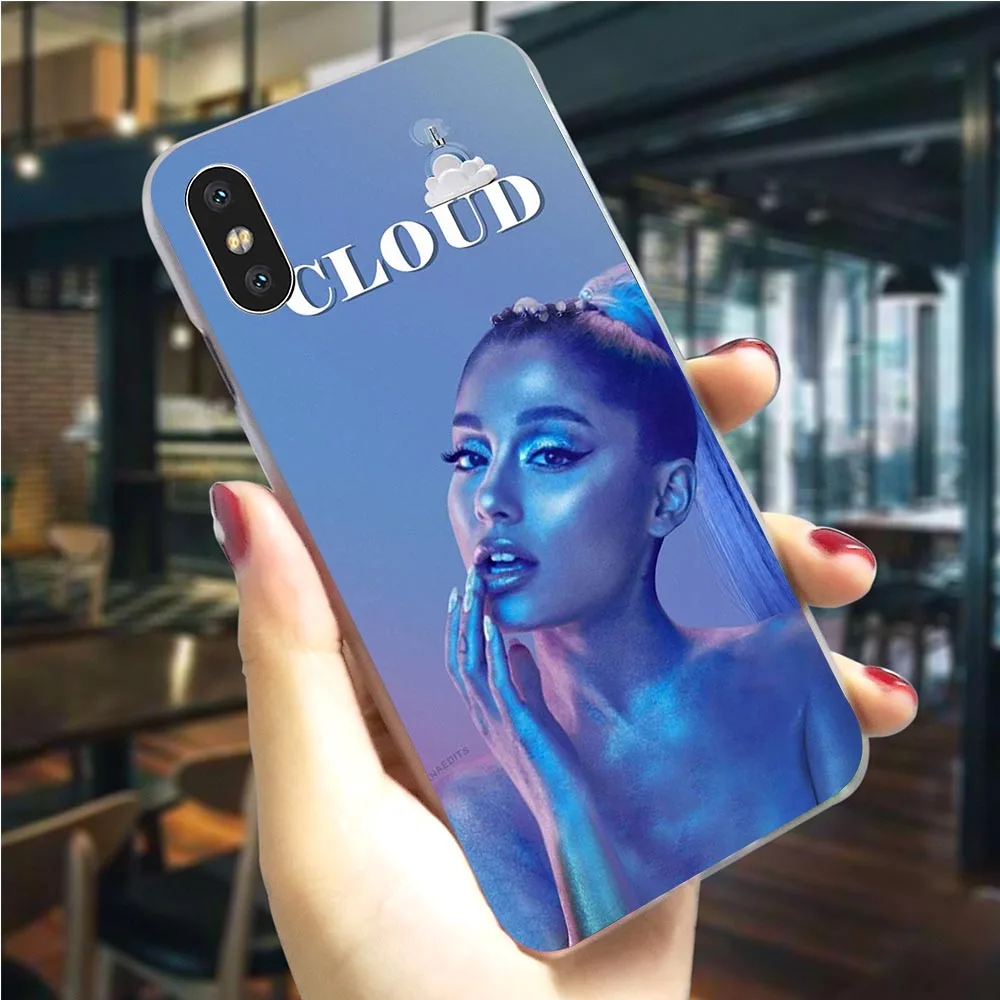 K2522012 Чехол для телефона с рисунком Ariana Grande чехол для iPhone 6 5 5S SE 6 S/6 6S Plus 7 8/7 8 Plus X XS XR Xs Max, Жесткий Чехол - Цвет: K2522012
