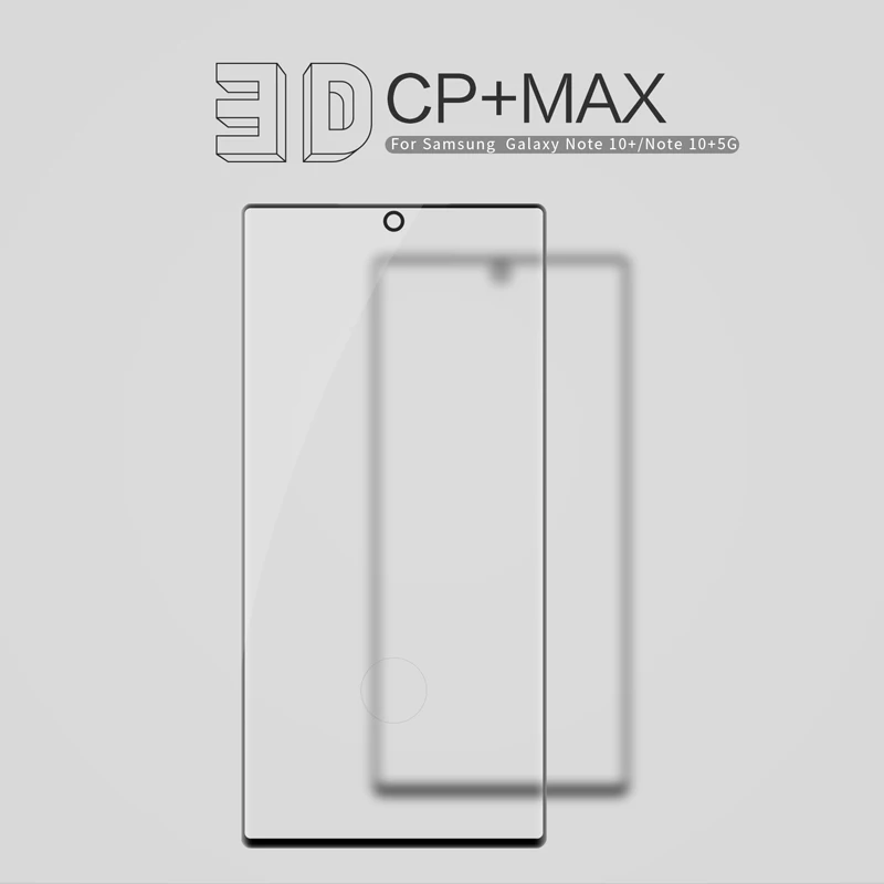 Защитное стекло Nillkin 3D CP + MAX закаленное с полным покрытием для Samsung Galaxy Note 10 Lite Note10 9