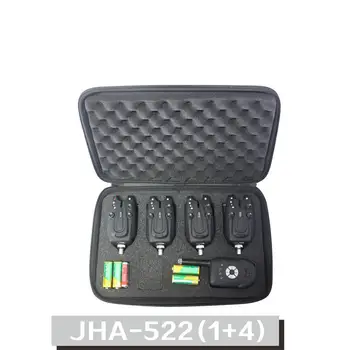 

Wireless Fishing Alarm Fishing Bite Alarms Set Digital Fishing Receiver Sound Alert Kit Led Indicator with Case Pesca