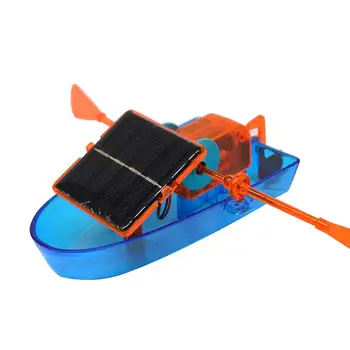 

Solar Power Handmade Rowing Boat Toy Model Students Scientific Education Tool Developmental toy ability dynamic vision interest