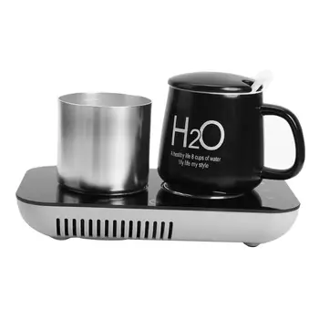 

Durable Warm Cup Heating Mat Delicate Design ZLP003B Cup Warmer Heat Beverage Mug Mat Keep Drink Warm Heater Mugs Coaster Pad