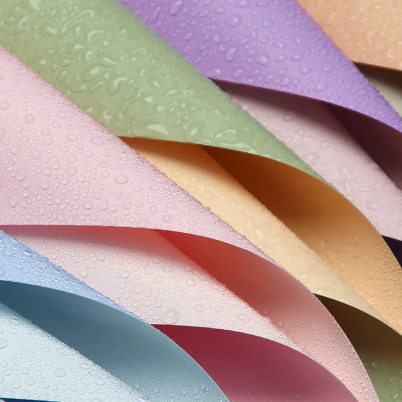 20pcs Two-tone Packing Paper Flowers Netutal Color Gift Florist Bouquet Wrapping Paper Wedding Home Decor Fastival Party Supply