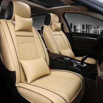 

Universal Car Seat Covers All Car Support Leather Pad Cushion Accessories Auto Covers for Cars Automobile Car Seat Cushion