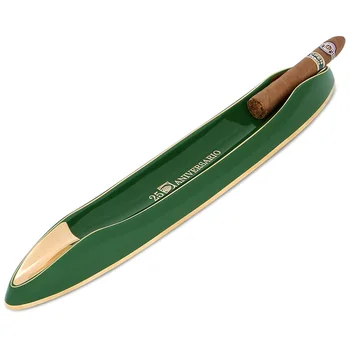 

Cigar ashtray bone porcelain European living room decoration cigar multi-colored optional alloy cast smoke extinguisher