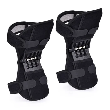 

Joint Support Knee Pads Knee Booster Brace Support Breathable Non-Slip Power Lift Rebound Spring Force Old Cold Leg Protection