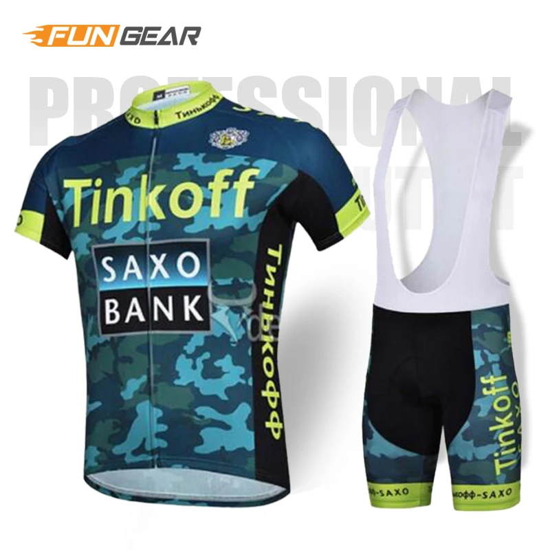 Комплект из Джерси для велоспорта Tinkoff Pro Team одежда триатлона мужские шорты