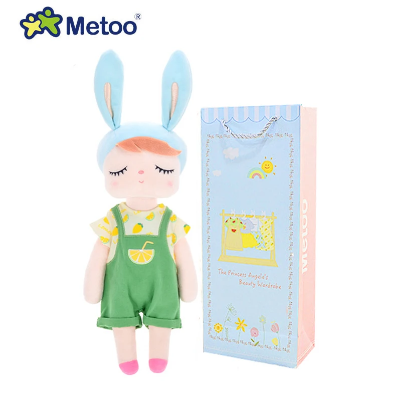 【New boxes】новейшая кукла Metoo, мягкие плюшевые сказочные игрушки для девочек, милый мультяшный Кролик для детей, подарок на Рождество, день рождения - Цвет: 918-12