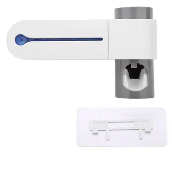 

Two-In-One Ultraviolet Sterilization And Disinfection Toothbrush Holder Automatic Toothpaste ABS Smart Disinfection