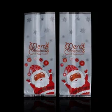 50 шт. Рождественская конфетка сумка самоклеющиеся подарочные пакеты хозяйственная сумка Свадебные аксессуары для вечеринки подарок сумка