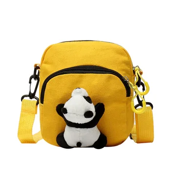 

New Style New Korean Style Ins Cute Bear Vintage Sense Messenger Bag Japanese Harajuku Girl Small Satchel Chi