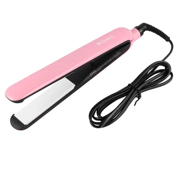 

1PC Portable Hair Straightener Electric Hair Splint Straight Curling Dual-purpose Straightening Hair Clamp for Salon Home with U