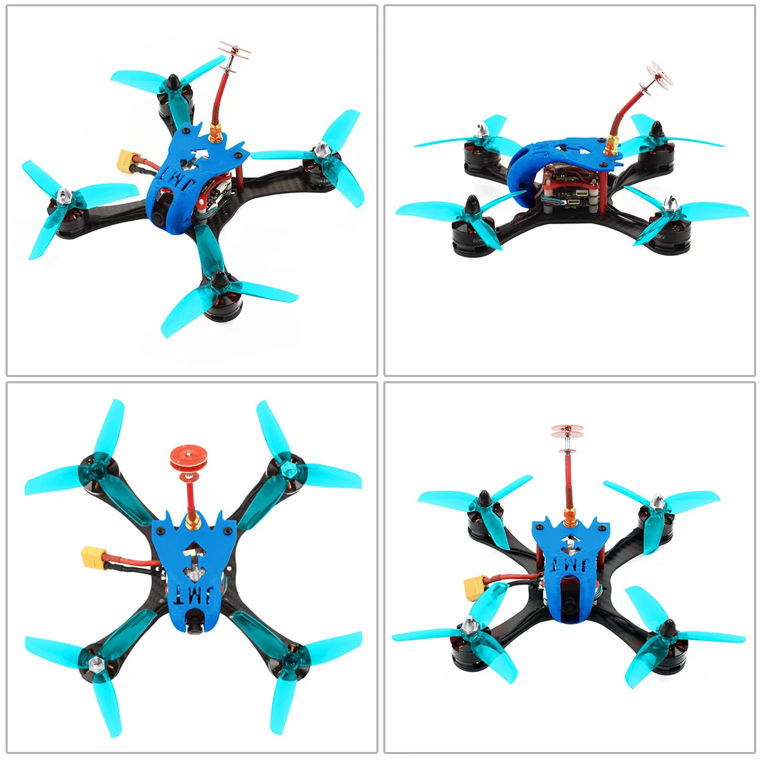 T180 4 Inch 5.8G FPV Racing Drone HD Camera Baby Turtle 800TVL Betaflight F4 Pro V2 OSD Brushless 3S 2.4G 6CH RC Quadcopter RTF