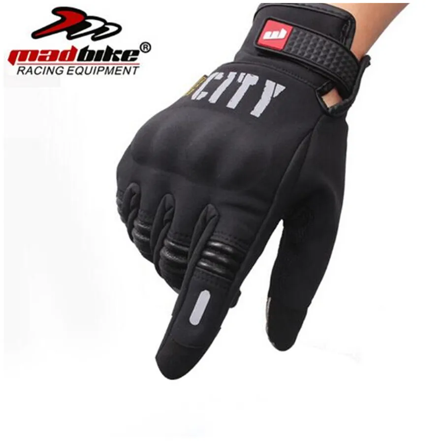 

MADBIKE Motorcycle Gloves racing moto motocross motorbike gloves touch screen gloves M~XXL