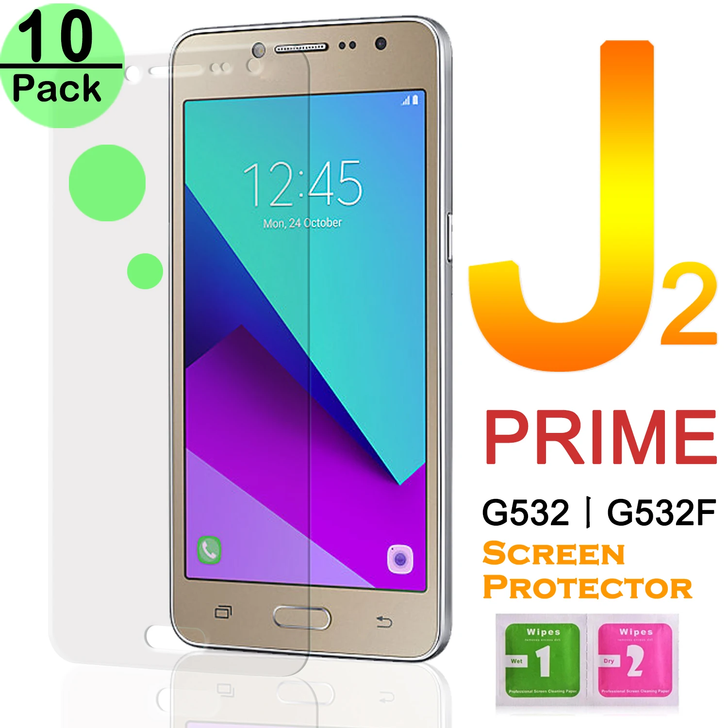 10 шт. протектор экрана для samsung Galaxy J3 J7 J2 J5 Prime закаленное стекло для samsung Серии J защитная пленка