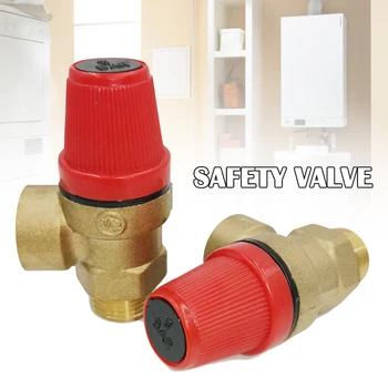 

Brass Safe Valve Drain Relief Switch for Solar Water Heater Inner Outer Wire 3 Bar 6 Bar ALS88