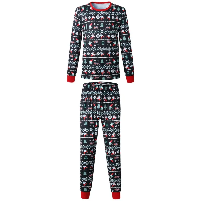 CYSINCOS пижамный комплект с рождественским принтом; Семейные комплекты; одежда для сна для мамы, папы и детей; комплект домашней одежды для родителей и детей
