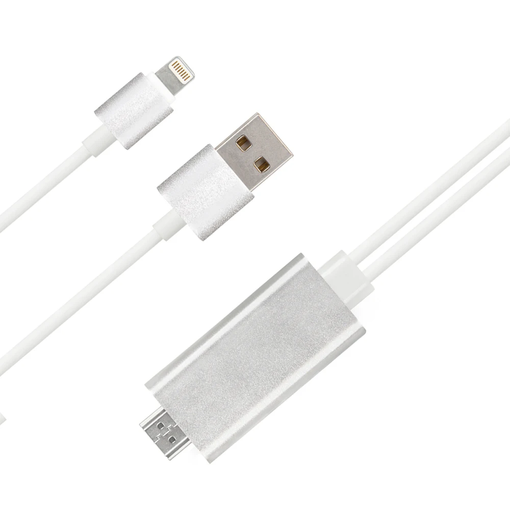 HDMI кабель для Lightning HD TV AV адаптер USB 1080P|Кабели HDMI| |