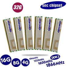 8GB DDR3 1333MHz 8G 1333 REG ECC радиатор Серверная память оперативная память работает 16gb 24gb 16g 24g 32gb 32g пожизненная гарантия LGA 2011