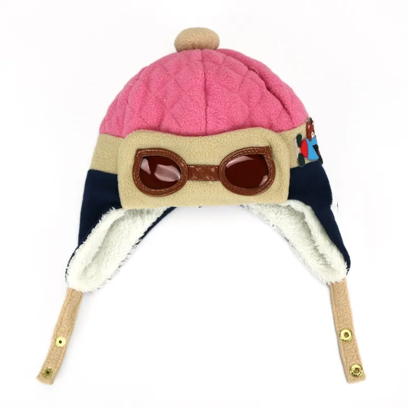 Children Winter Warm Baby Hats Soft Ear gflap Hat Beanies Cap Infant Toddlers Boys Girls Pilot Aviator Warm Caps Party Hats