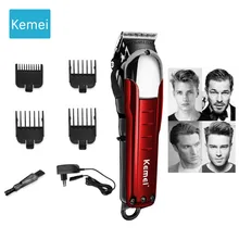 Электрическая машинка для стрижки волос, перезаряжаемая машинка для стрижки волос, беспроводной триммер для волос, профессиональная машинка для стрижки волос, машинка для бритья, 5