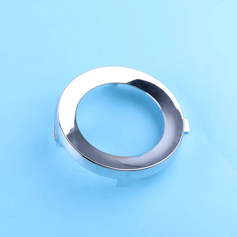 For Subaru Forester 2009 2010 2011 2012 2013 Front Chrome Fog Light Lamp Cover Cap Trim Ring 57731SC000 57731 SC000 - Color: Left